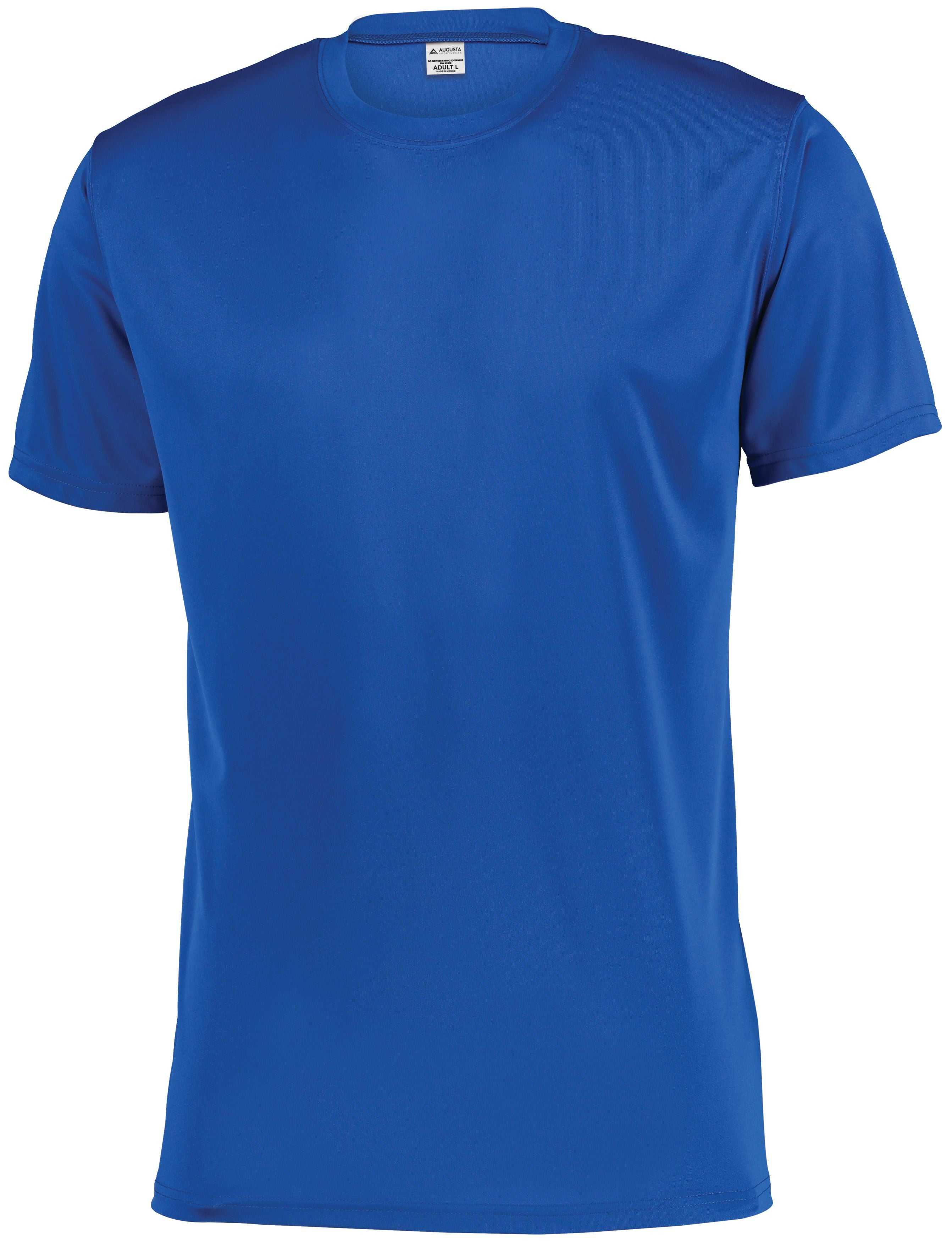 Augusta, Augusta 4791 Youth Attain Wicking Set-In Sleeve Tee - Royal